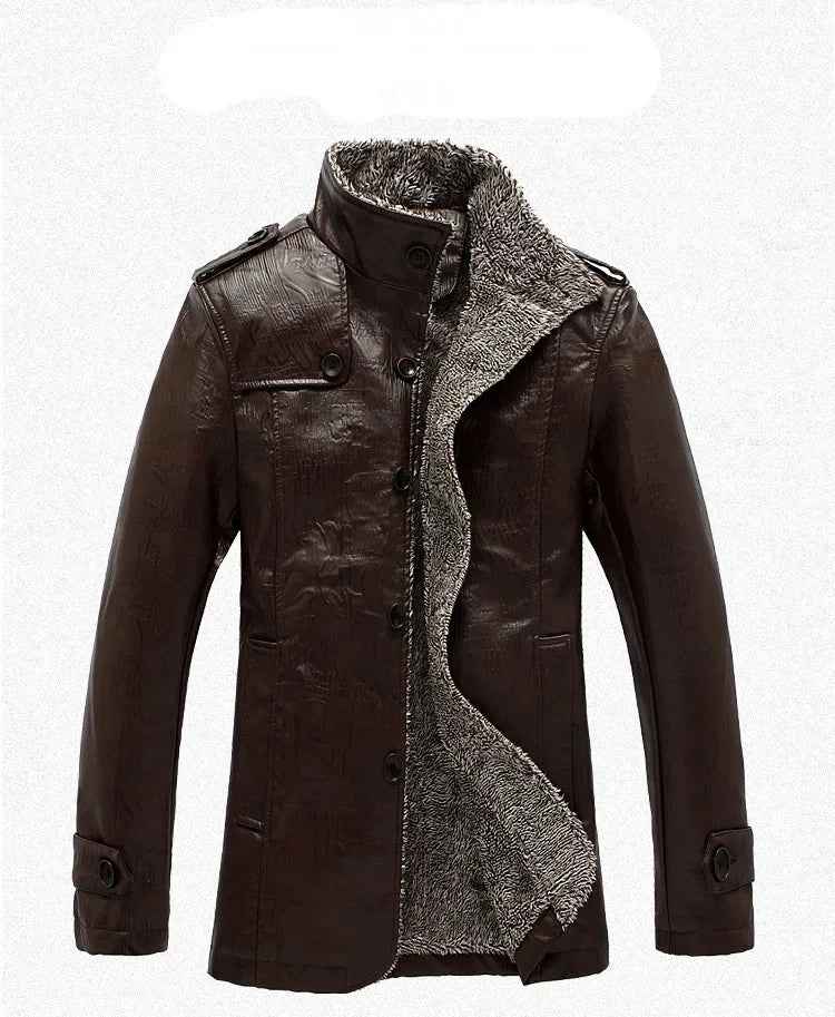 Men's Fleece-Lined Continental Jacket