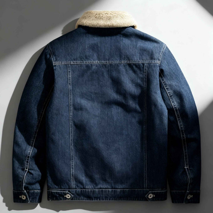 Men's Fleece-Lined Denim Jacket