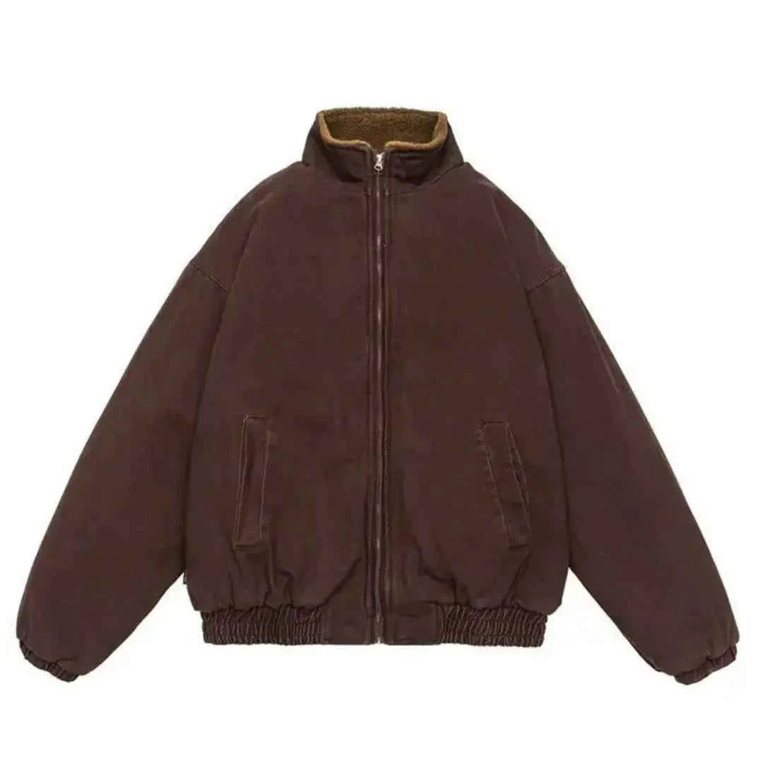 Men's Fleece-Lined Padded Jacket