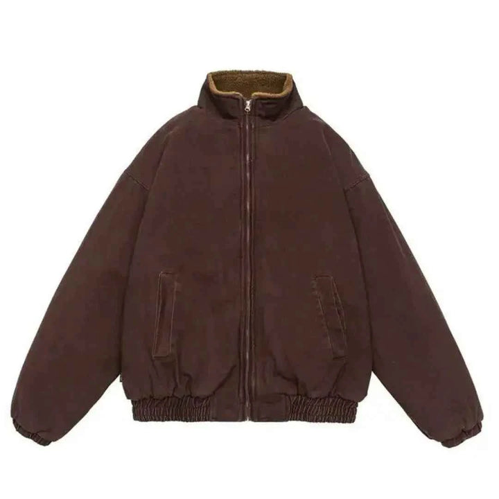 Men's Fleece-Lined Padded Jacket