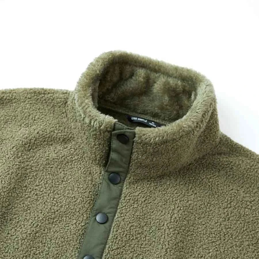 Men's Fleece Quarter Zip Pullover