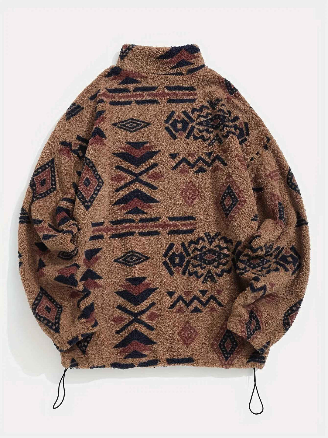 Men's Fleece Zip-Up Jacket - Cozy and Stylish Outerwear