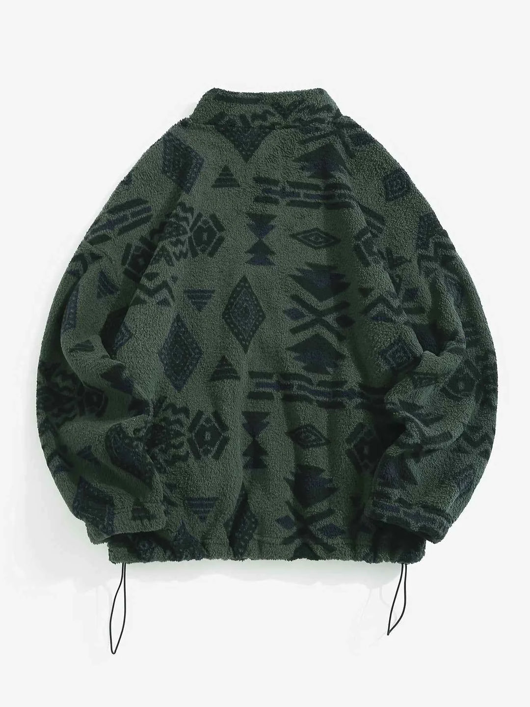 Men's Fleece Zip-Up Jacket - Cozy and Stylish Outerwear