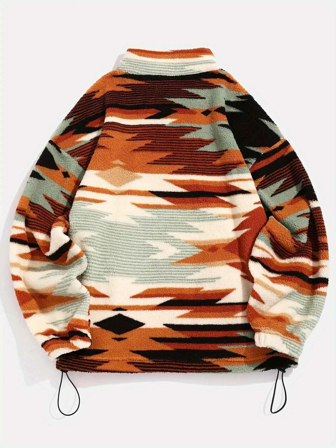 Men's Fleece Zip-Up Jacket - Cozy and Stylish Outerwear