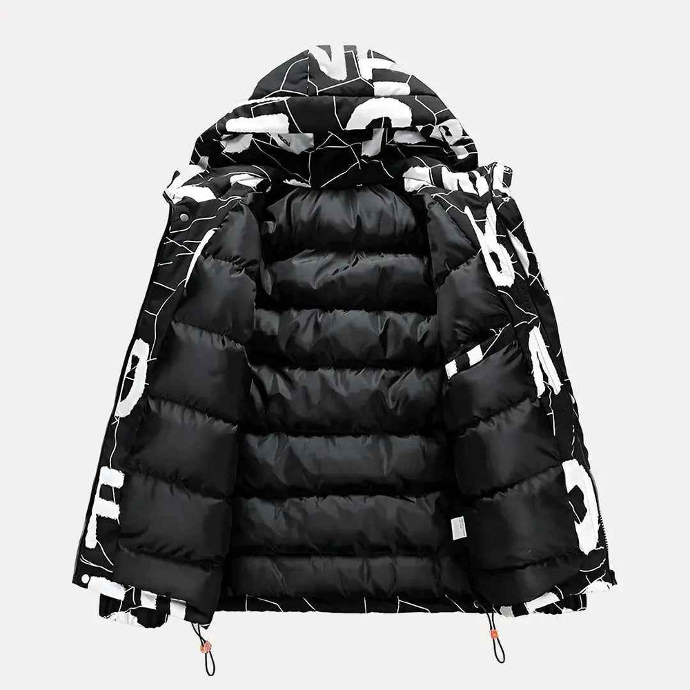 Men's Frosted Puffer Jacket