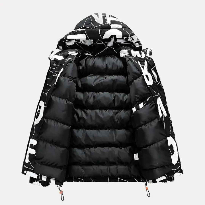Men's Frosted Puffer Jacket