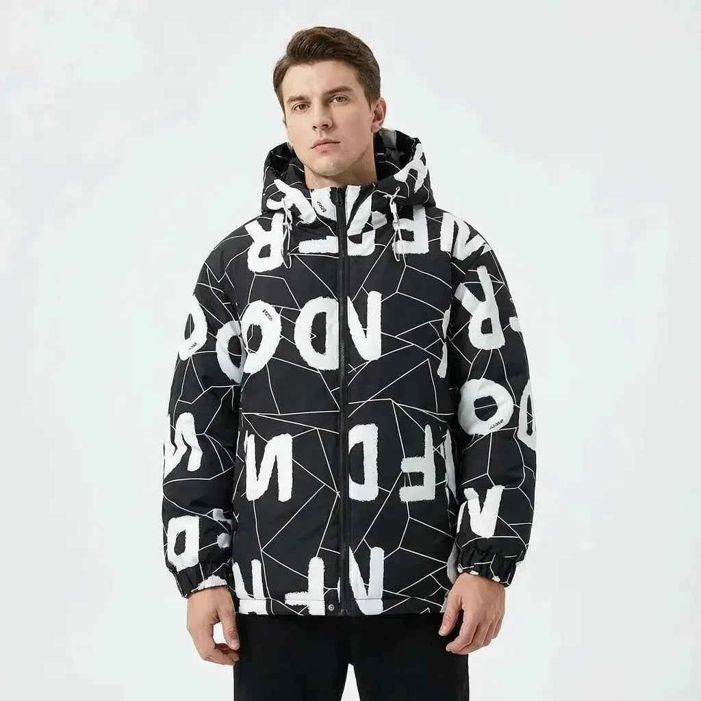 Men's Frosted Puffer Jacket