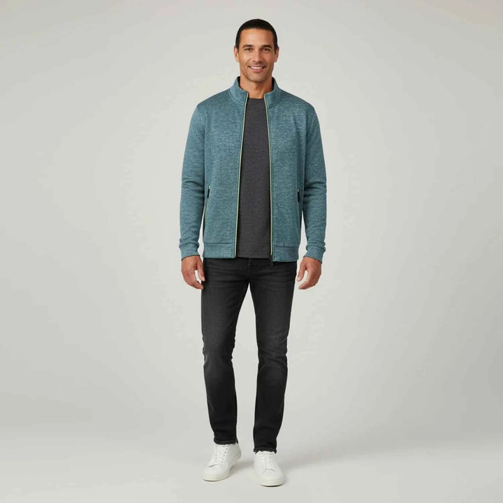 Men's Full Zip Sweater Jacket
