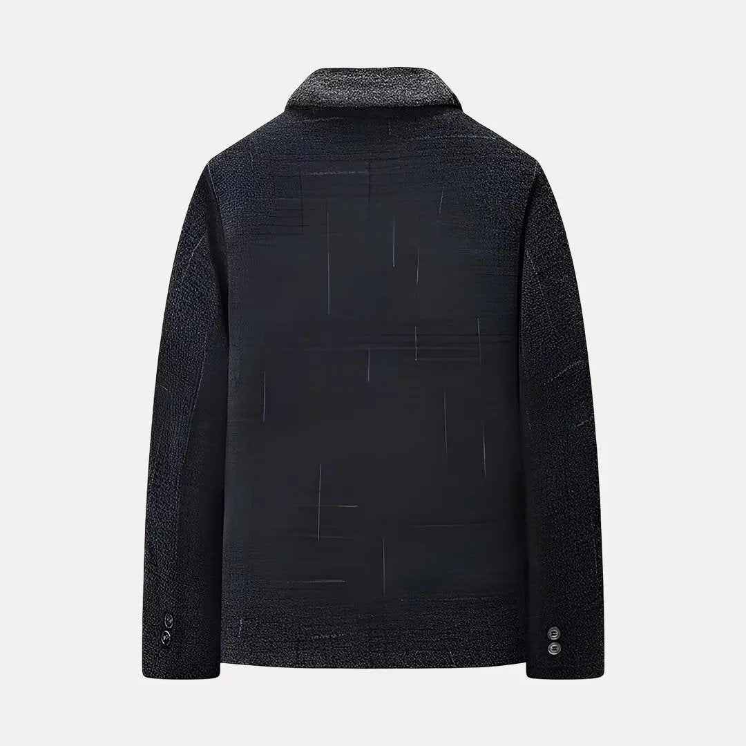 Men's Fur-Lined Oxford Jacket
