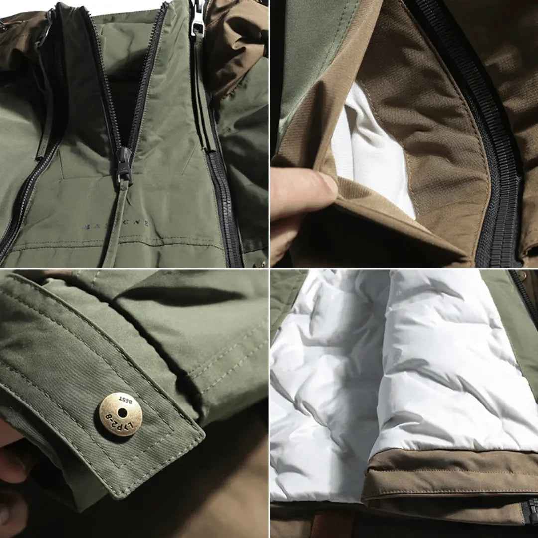 Men's Harajuku Shield Down Jacket - Stylish & Warm Outerwear