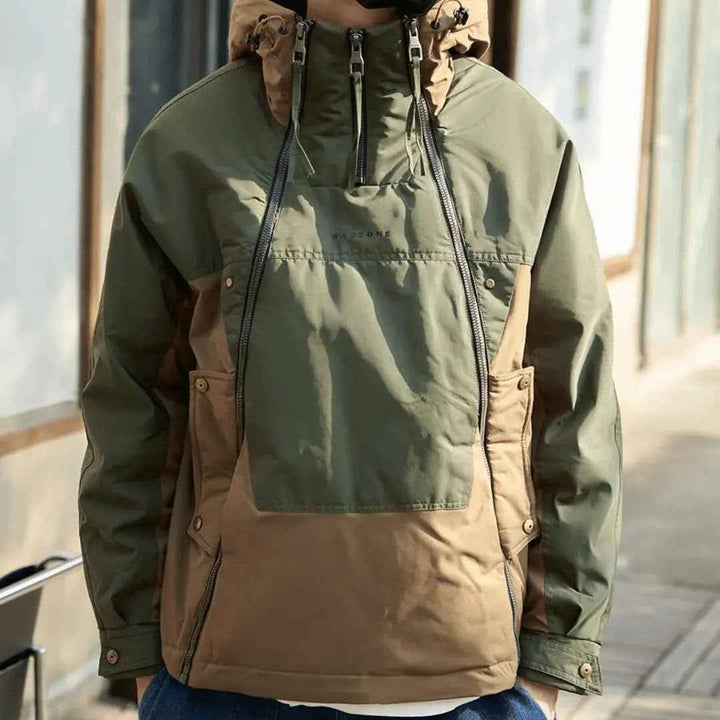Men's Harajuku Shield Down Jacket - Stylish & Warm Outerwear