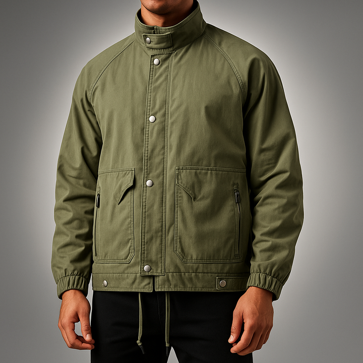 Men's Harrington Jacket - Stylish and Versatile Outerwear