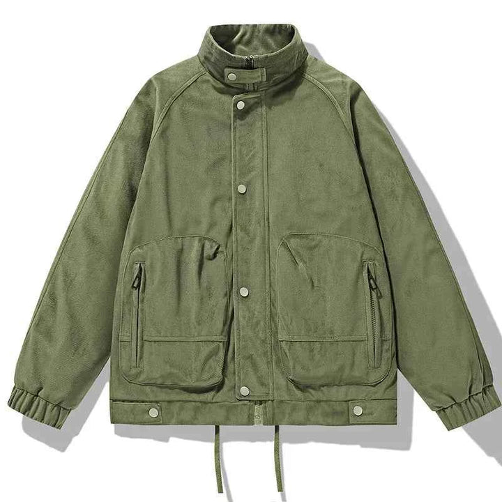 Men's Harrington Jacket - Stylish and Versatile Outerwear Army Green