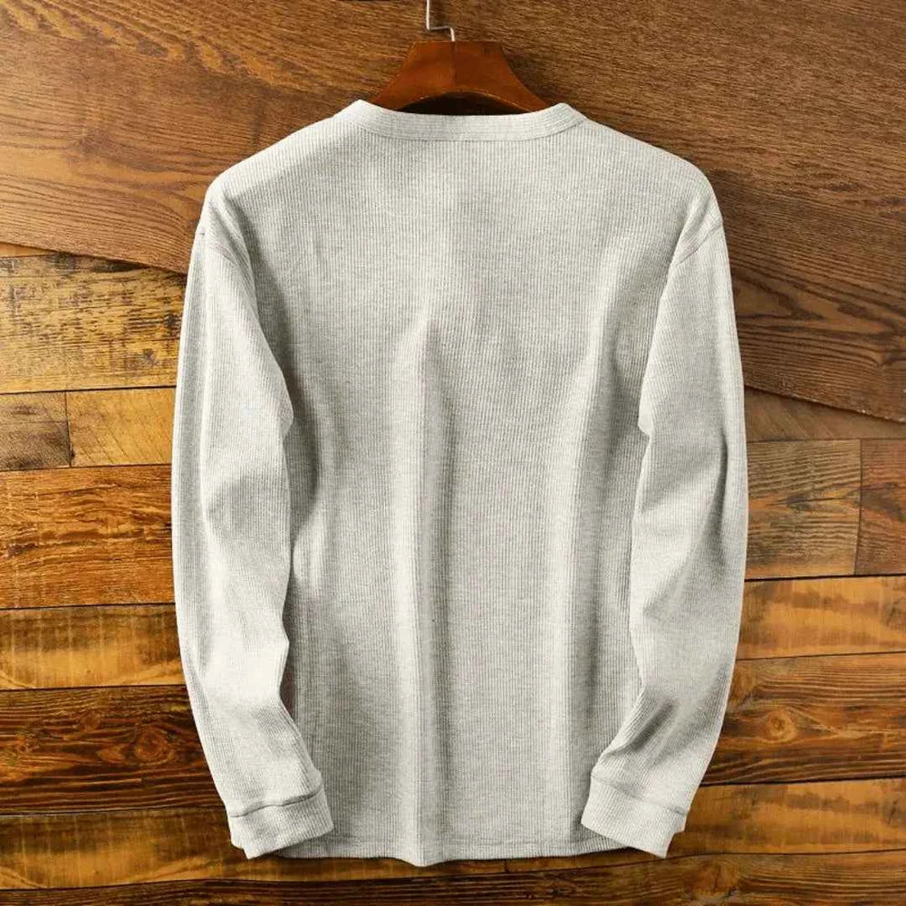 Men's Heritage Cotton Henley Shirt