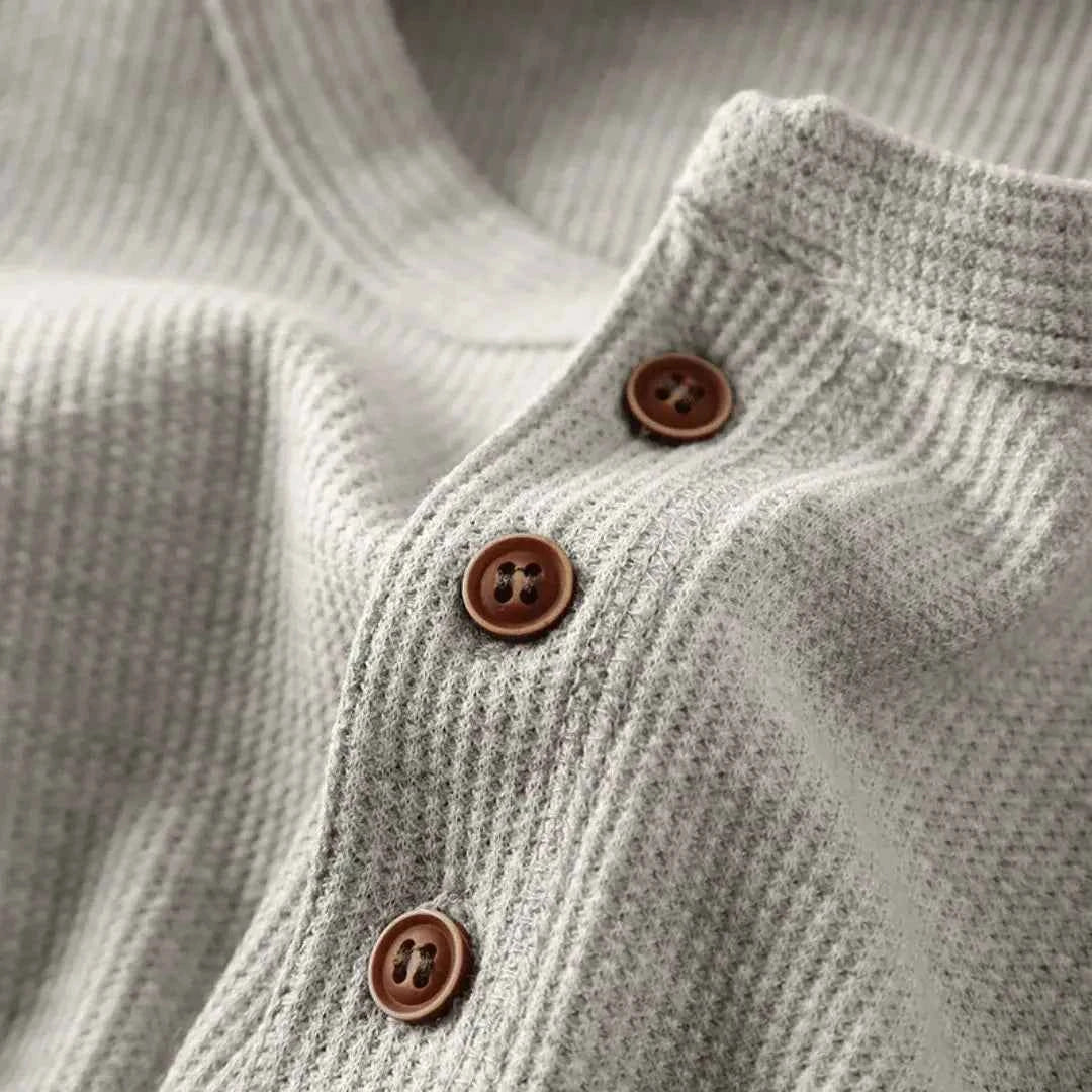 Men's Heritage Cotton Henley Shirt
