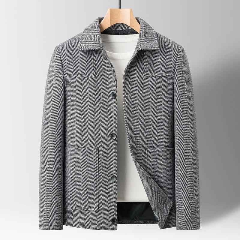 Men's Heritage Jacket - Classic Style and Timeless Design Gray