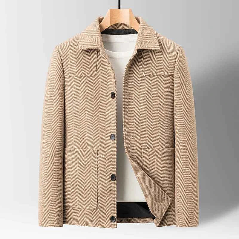 Men's Heritage Jacket - Classic Style and Timeless Design Light Brown