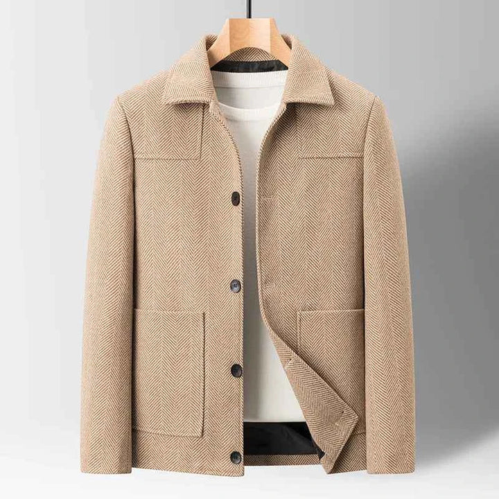 Men's Heritage Jacket - Classic Style and Timeless Design Light Brown