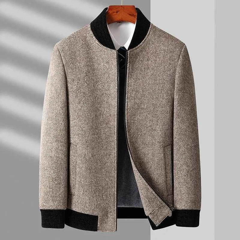 Men's Herringbone Heritage Jacket Coffee