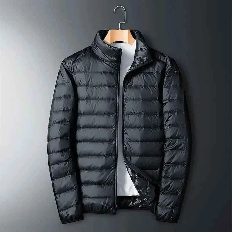 Men's Highland Duckdown Jacket - Lightweight & Warm Outerwear Onyx