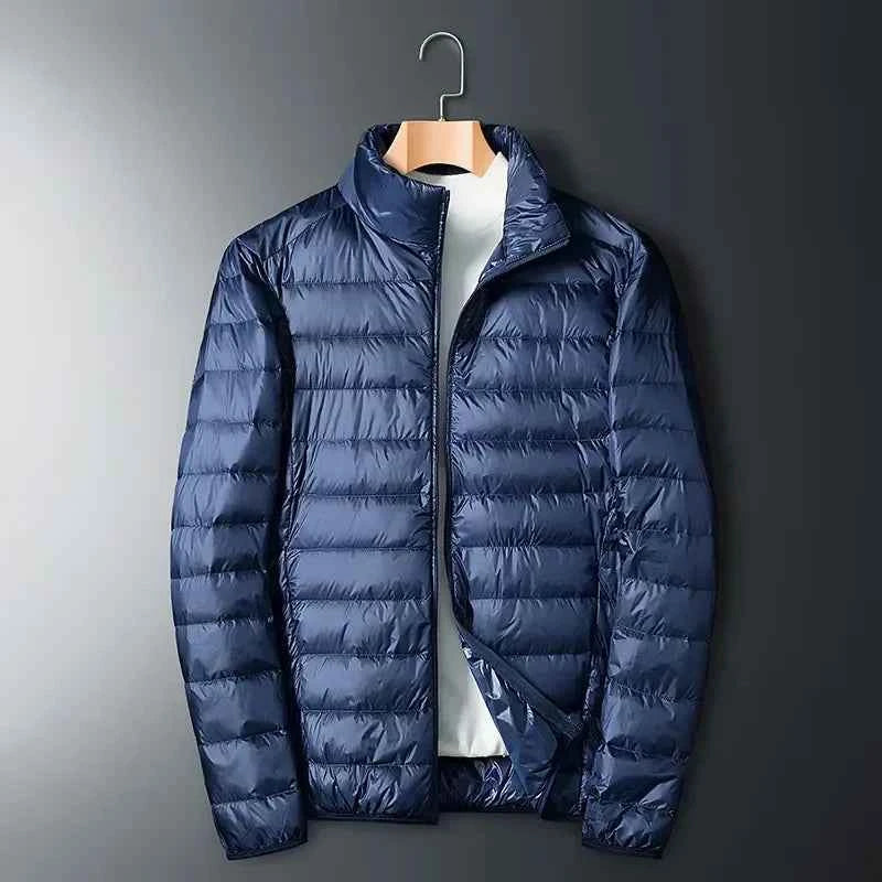 Men's Highland Duckdown Jacket - Lightweight & Warm Outerwear Navy