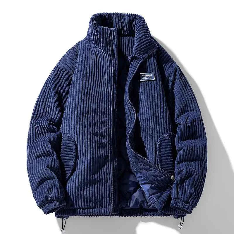 Men's Hollowcrest Corduroy Jacket - Stylish and Comfortable Outerwear Blue