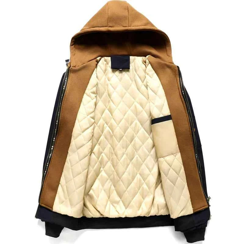 Men's Hooded Bomber Jacket