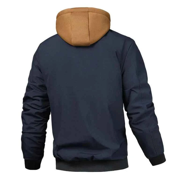 Men's Hooded Bomber Jacket