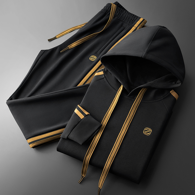 Men's Hoodie Tracksuit Set - Stylish & Comfortable Activewear