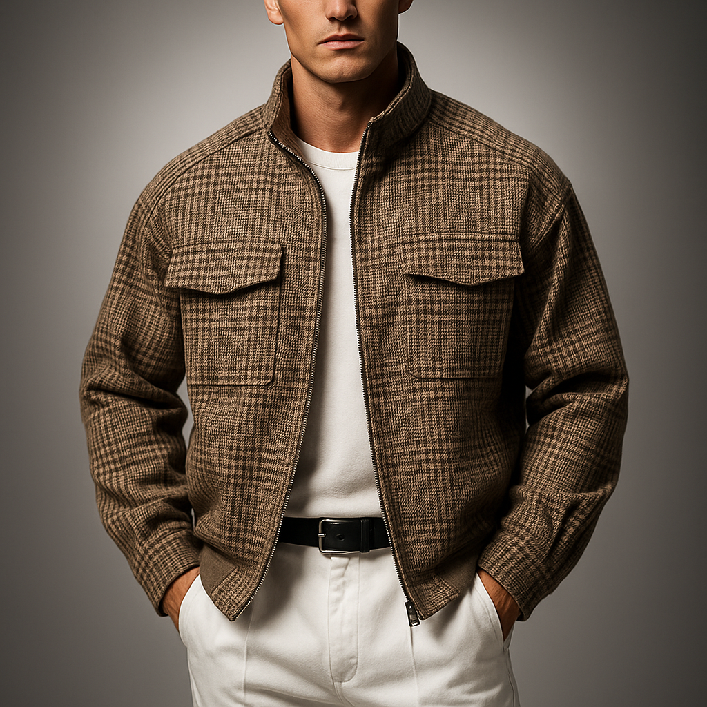 Men's Houndstooth Jacket
