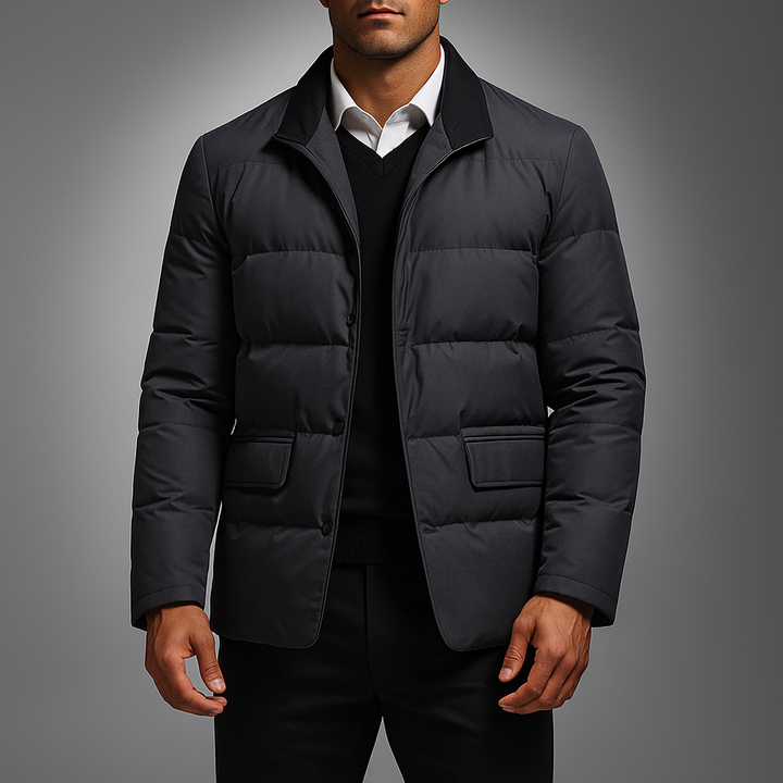 Men's Insulated Down Jacket Gray