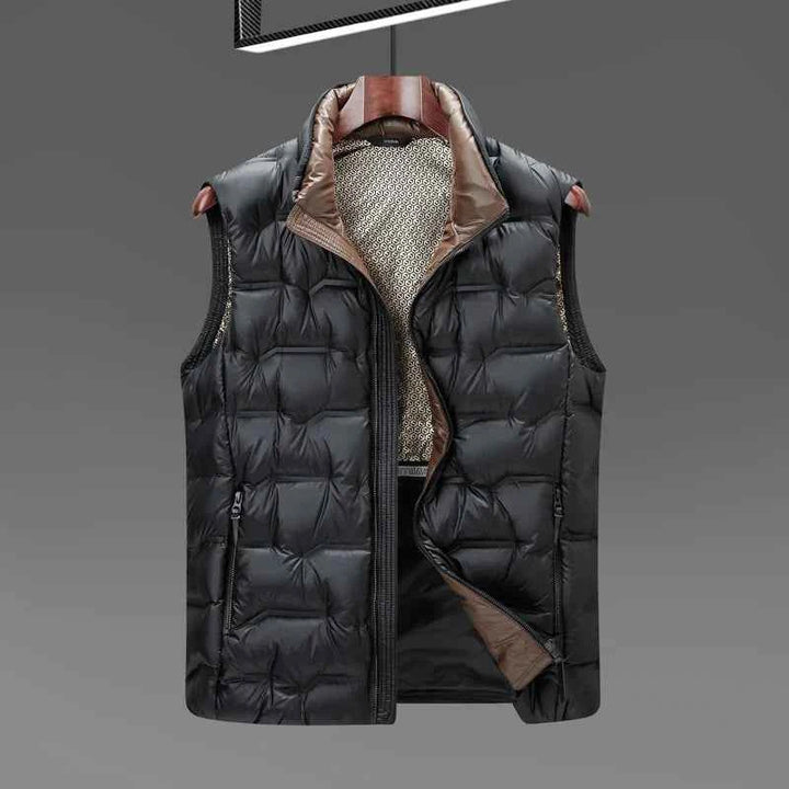 Men's Insulated Down Vest Midnight Black