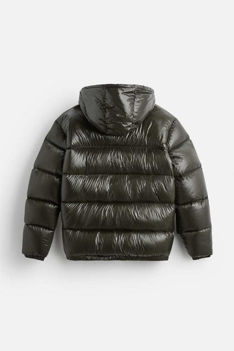 Men's Insulated Hooded Padded Jacket – Water-Repellent & Warm Comfort
