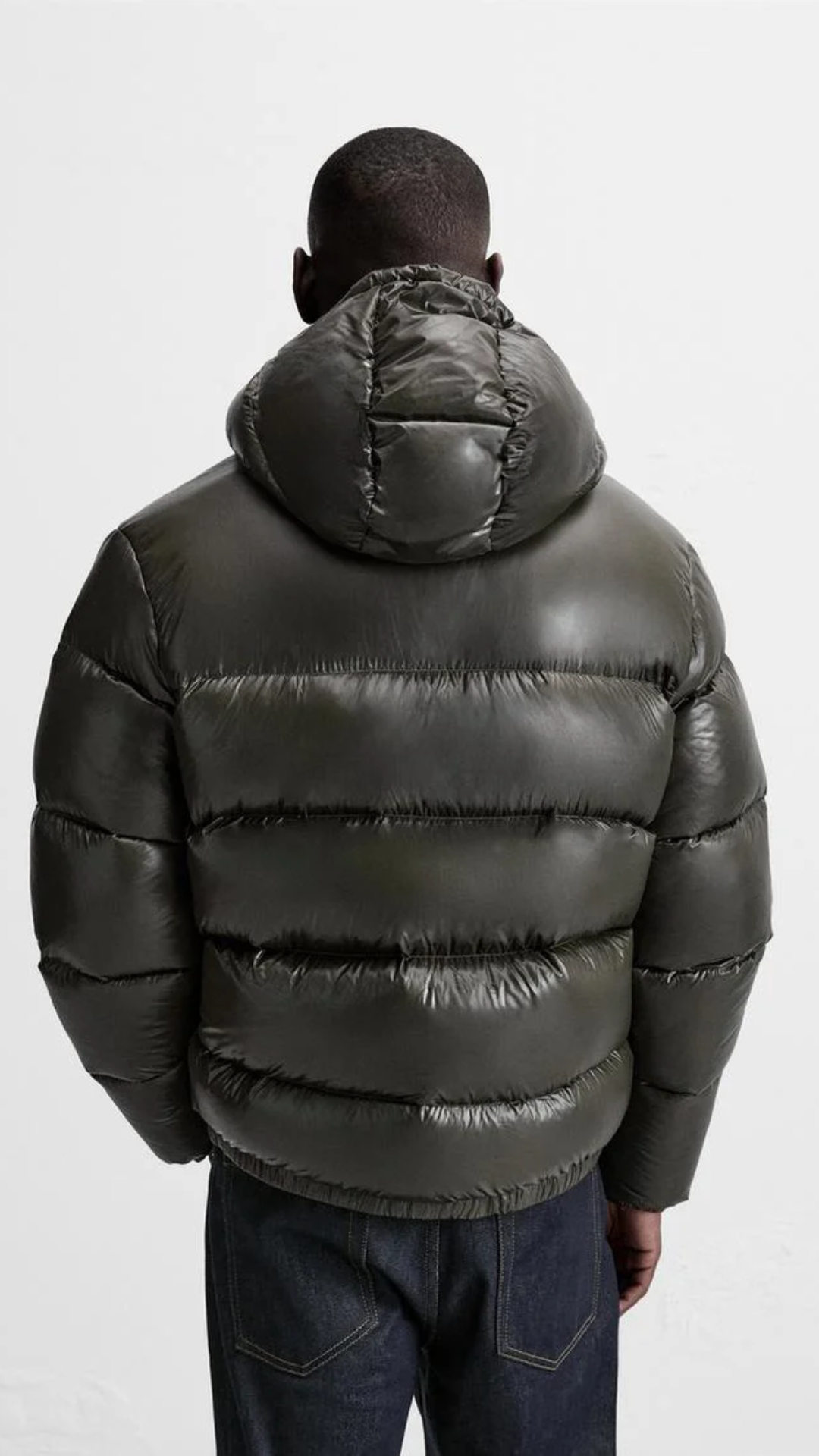 Men's Insulated Hooded Padded Jacket – Water-Repellent & Warm Comfort