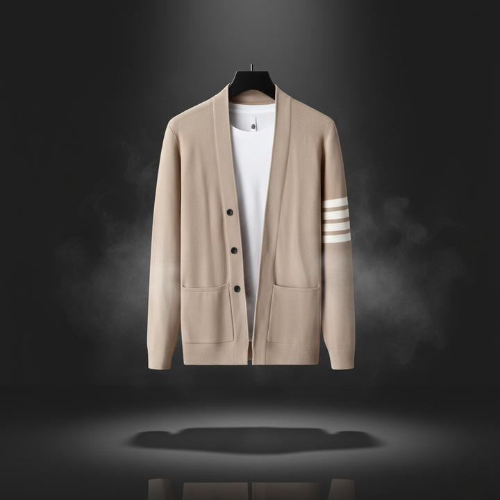 Men's Knit Cardigan - Stylish and Comfortable Layering Option