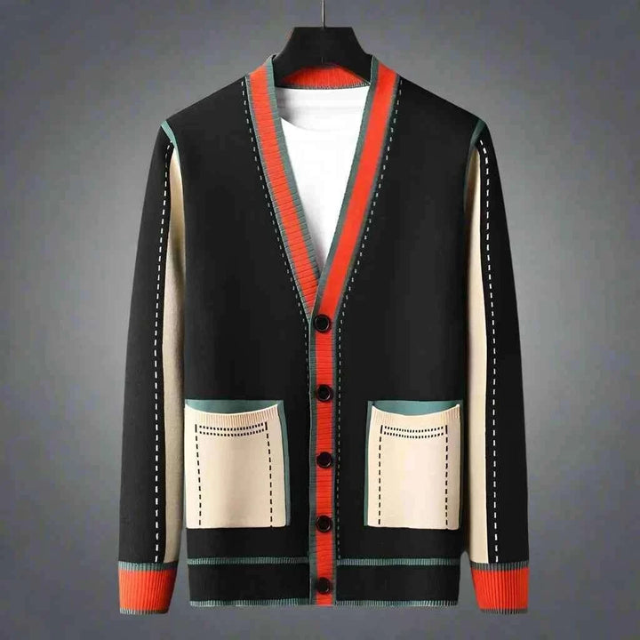 Men's Knit Cardigan - Stylish and Comfortable Layering Piece