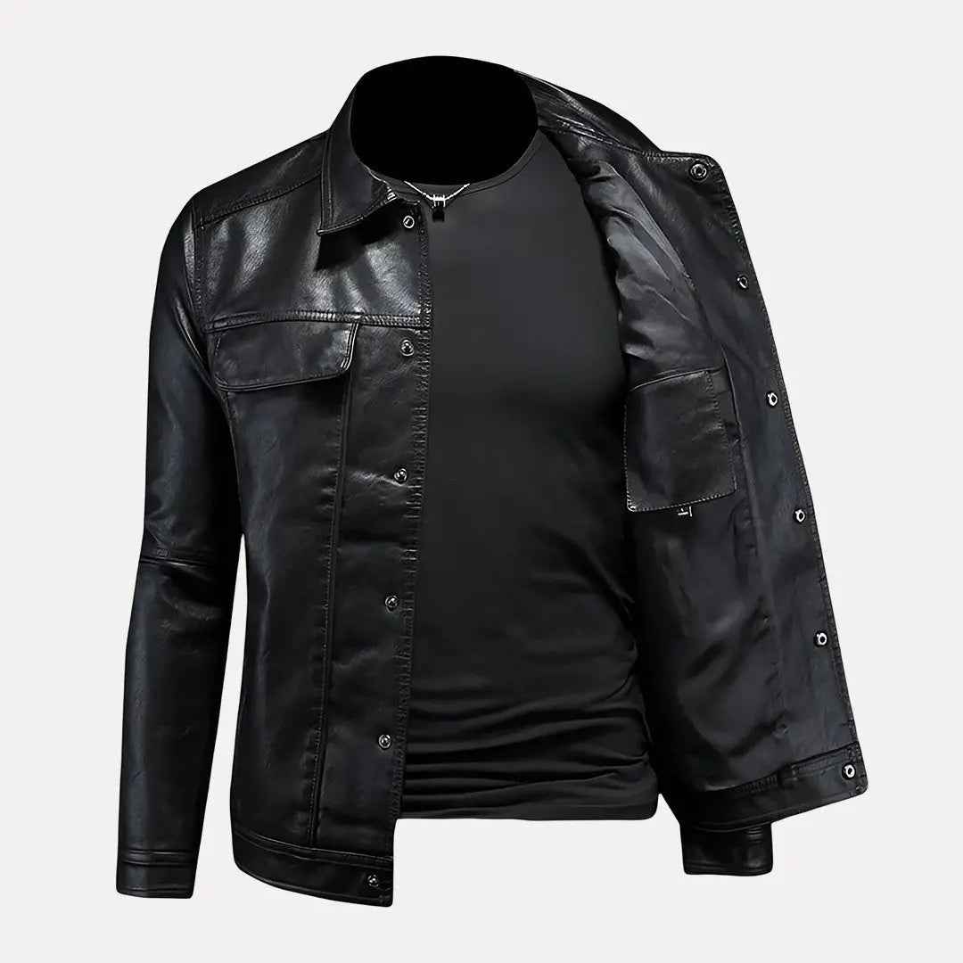 Men's Leather Explorer Jacket