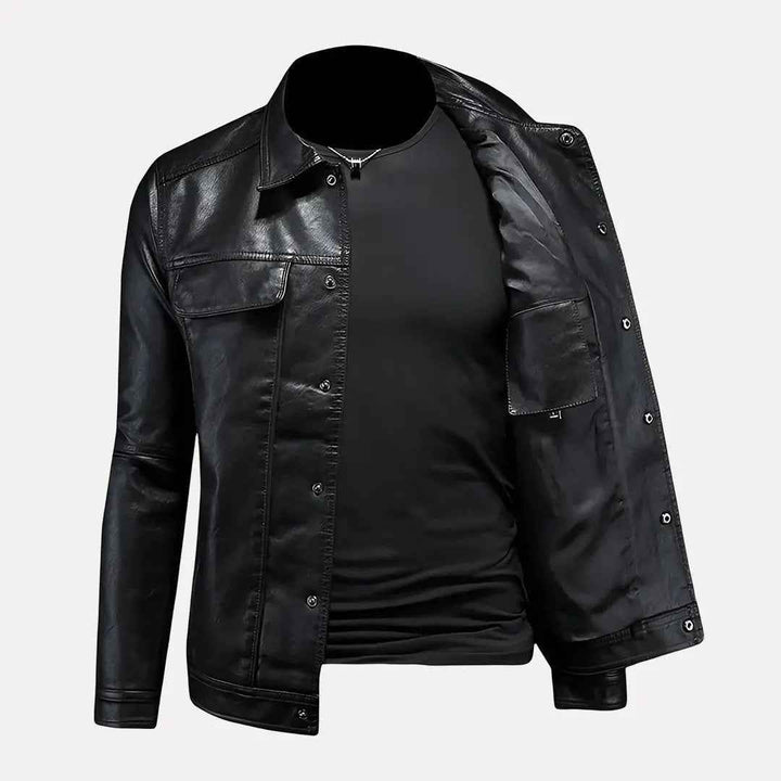 Men's Leather Explorer Jacket