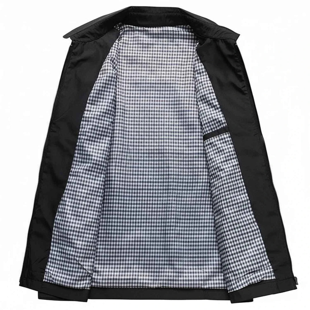 Men's Lightweight Casual Zip-Up Jacket