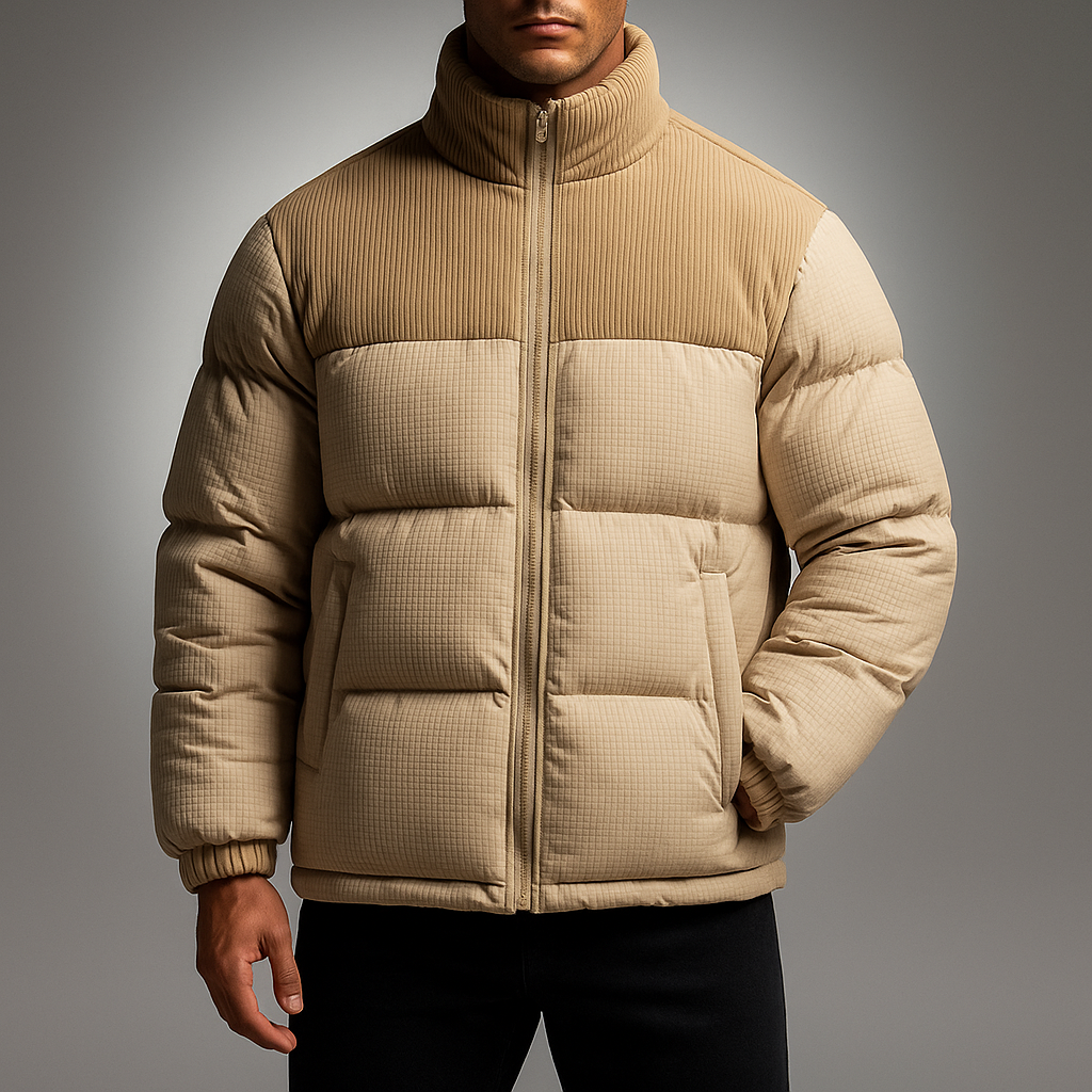 Men's Lightweight Champlain Puffer Jacket Khaki