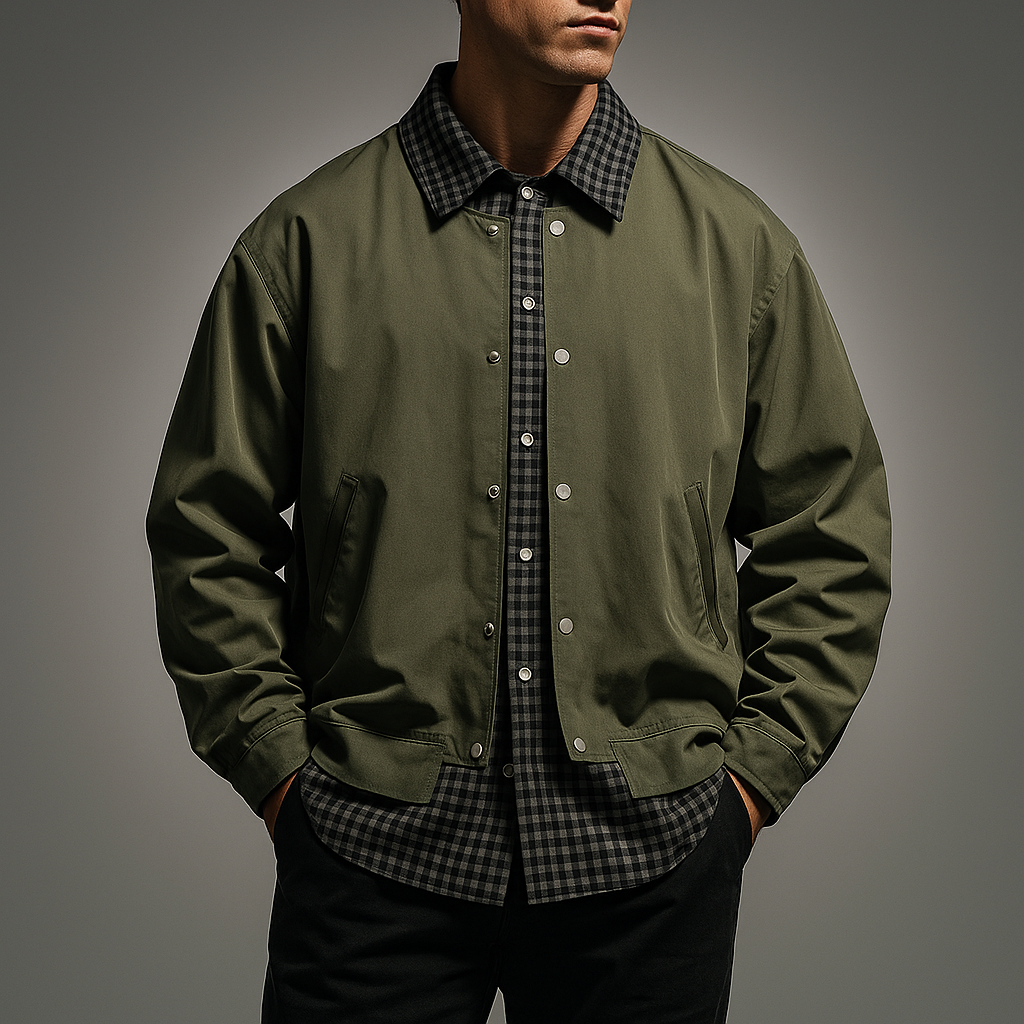 Men's Lightweight Coach Jacket - Stylish and Versatile Outerwear