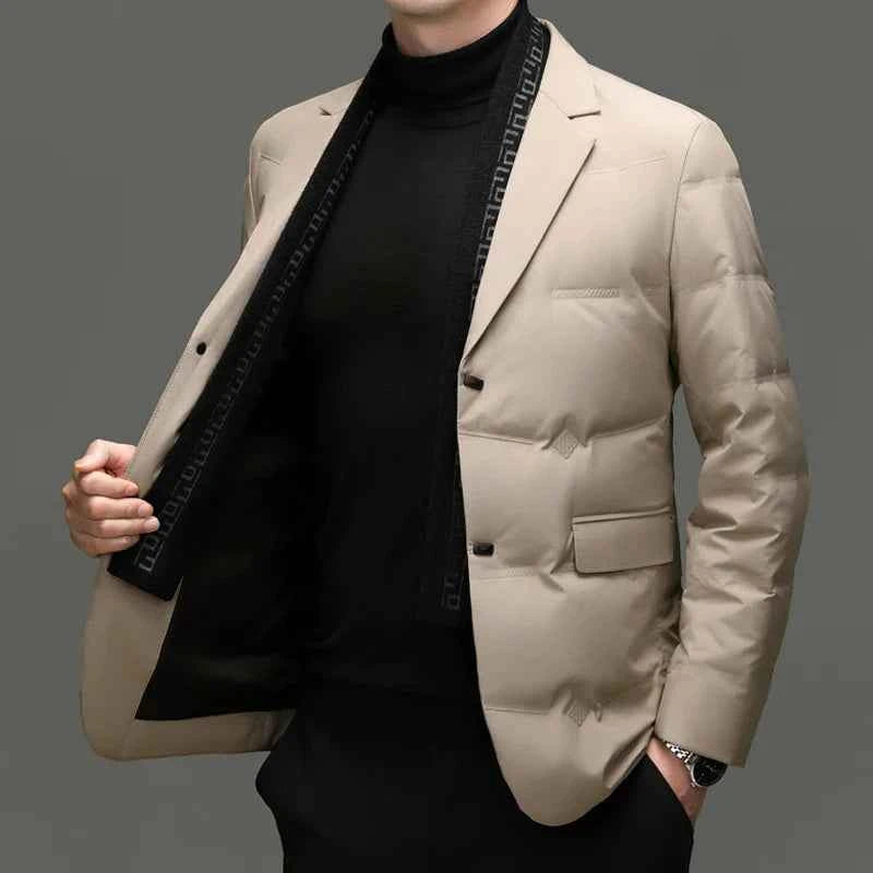 Men's Lightweight Down Jacket Khaki