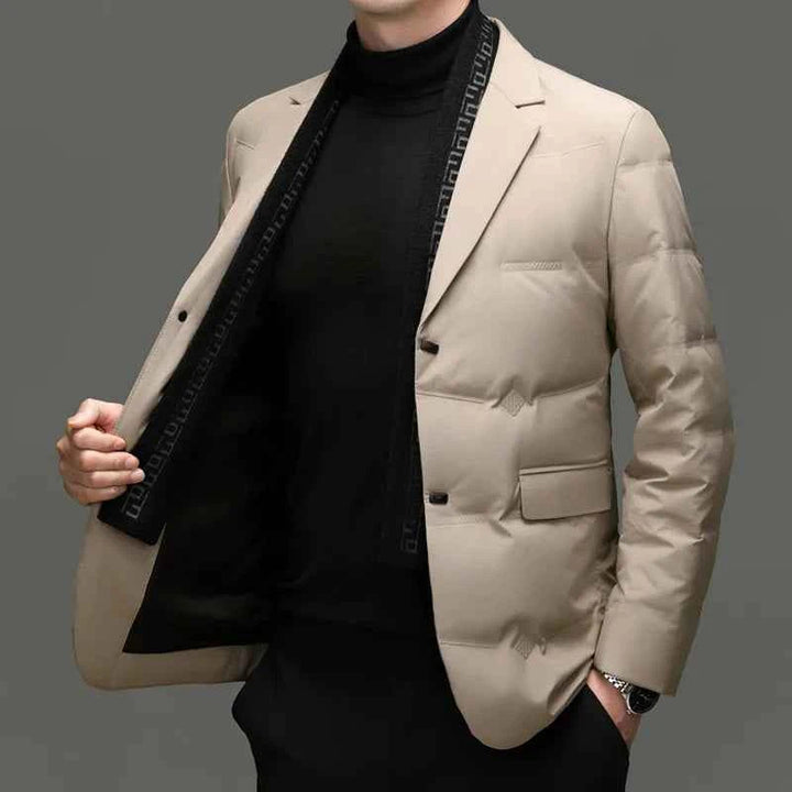 Men's Lightweight Down Jacket Khaki