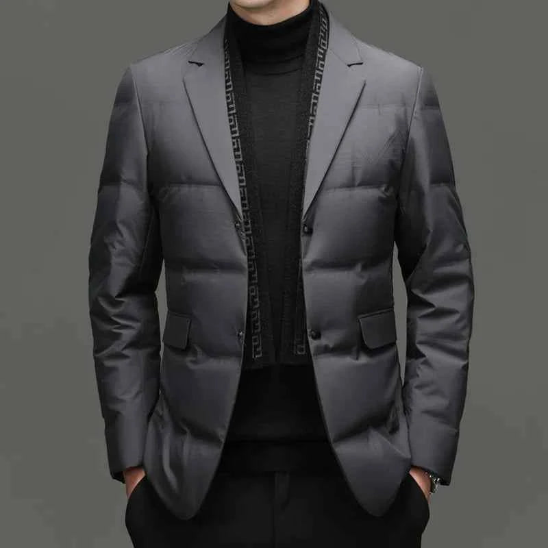 Men's Lightweight Down Jacket Gray