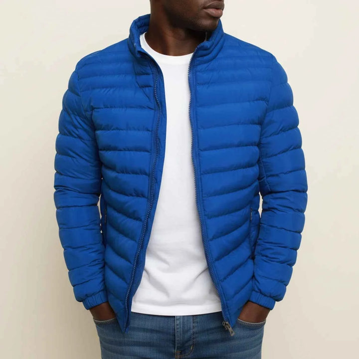 Men's Lightweight Puffer Jacket Blue
