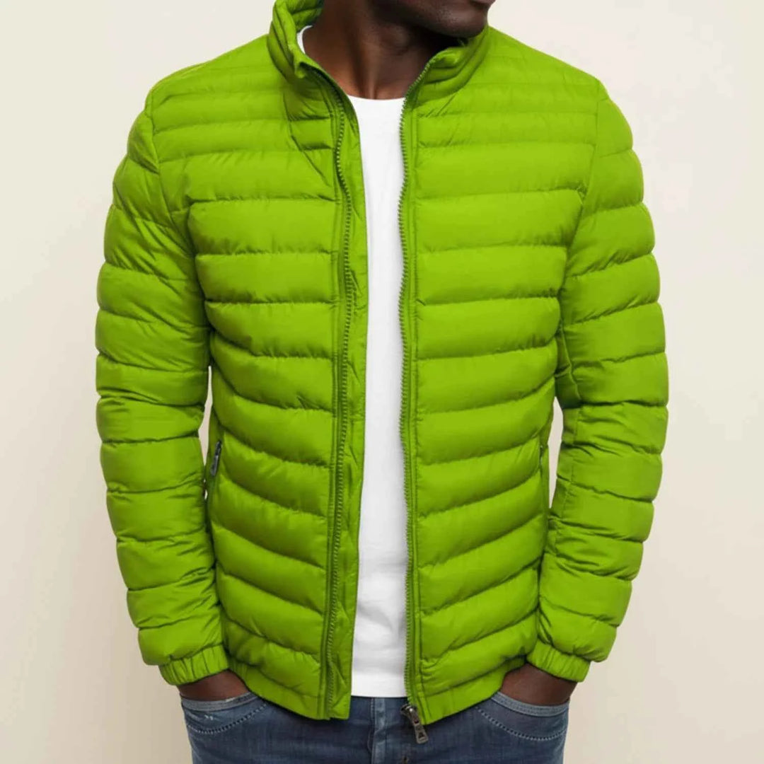 Men's Lightweight Puffer Jacket Green