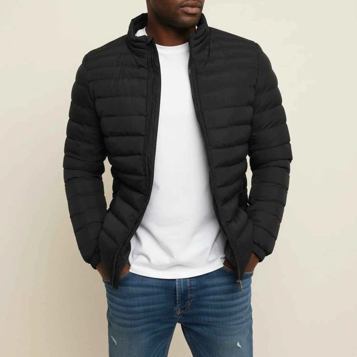 Men's Lightweight Puffer Jacket Black