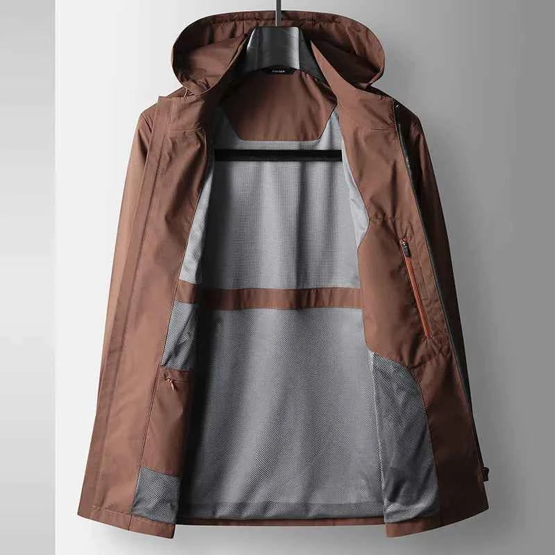 Men's Lightweight Shell Jacket for All-Weather Protection