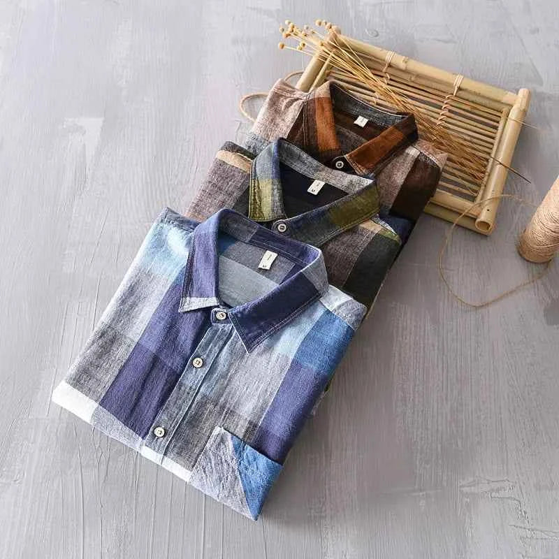 Men's Linen Blend Bayfield Shirt