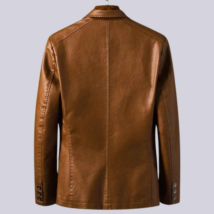 Men's Luxe Leather Jacket